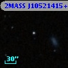 2MASS J10521415+3338365