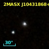 2MASX J10431868+3132558