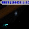 FIRST J105033.1+321140