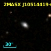2MASX J10514419+2616228