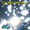 Cl* NGC  869      W       4