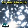 Cl* NGC  869      W      15