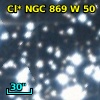 Cl* NGC  869      W      50