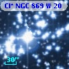 Cl* NGC  869      W      20