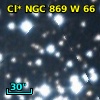 Cl* NGC  869      W      66