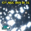 Cl* NGC  869      W      31