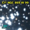 Cl* NGC  869      W      99