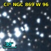 Cl* NGC  869      W      96