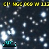 Cl* NGC  869      W     112