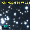 Cl* NGC  869      W     111