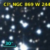 Cl* NGC  869      W     244