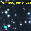 Cl* NGC  869      W     213