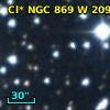 Cl* NGC  869      W     209
