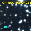 Cl* NGC  869      W     231