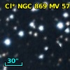 Cl* NGC  869     MV   57087