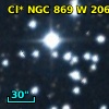 Cl* NGC  869      W     206