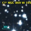Cl* NGC  869      W     195