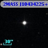 2MASS J10434225+1414065