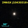 2MASX J10430318+1533400