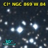 Cl* NGC  869      W      84