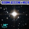 CCDM J22236+4521BD