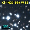 Cl* NGC  869      W      85