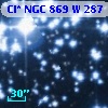 Cl* NGC  869      W     287