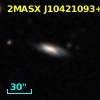 2MASX J10421093+1229536