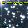 Cl* NGC  869      W     292