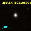 2MASX J10510592+1318417