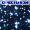 Cl* NGC  869      W     299
