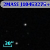 2MASS J10453275+1233240