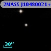 2MASS J10480021+1215224