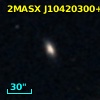 2MASX J10420300+1006407
