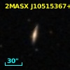 2MASX J10515367+1005576