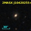 2MASX J10420255+0746237