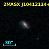 2MASX J10412114+0616443