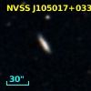 NVSS J105017+033039