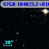 87GB 104025.7+010718
