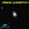 2MASX J10480747+0010017