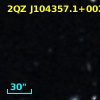 2QZ J104357.1+002530