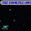 2QZ J104628.5+002036