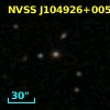 NVSS J104926+005608