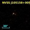 NVSS J105158+005045