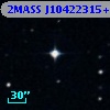 2MASS J10422315+0011364