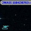 2MASS J10420783+0014128