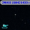 2MASS J10421433+0015580