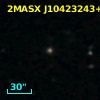 2MASX J10423243+0007352