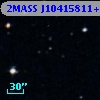 2MASS J10415811+0007571