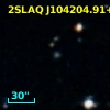2SLAQ J104204.91+000810.9